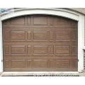 Custom Wood Grain Style Sectional Garage Doors